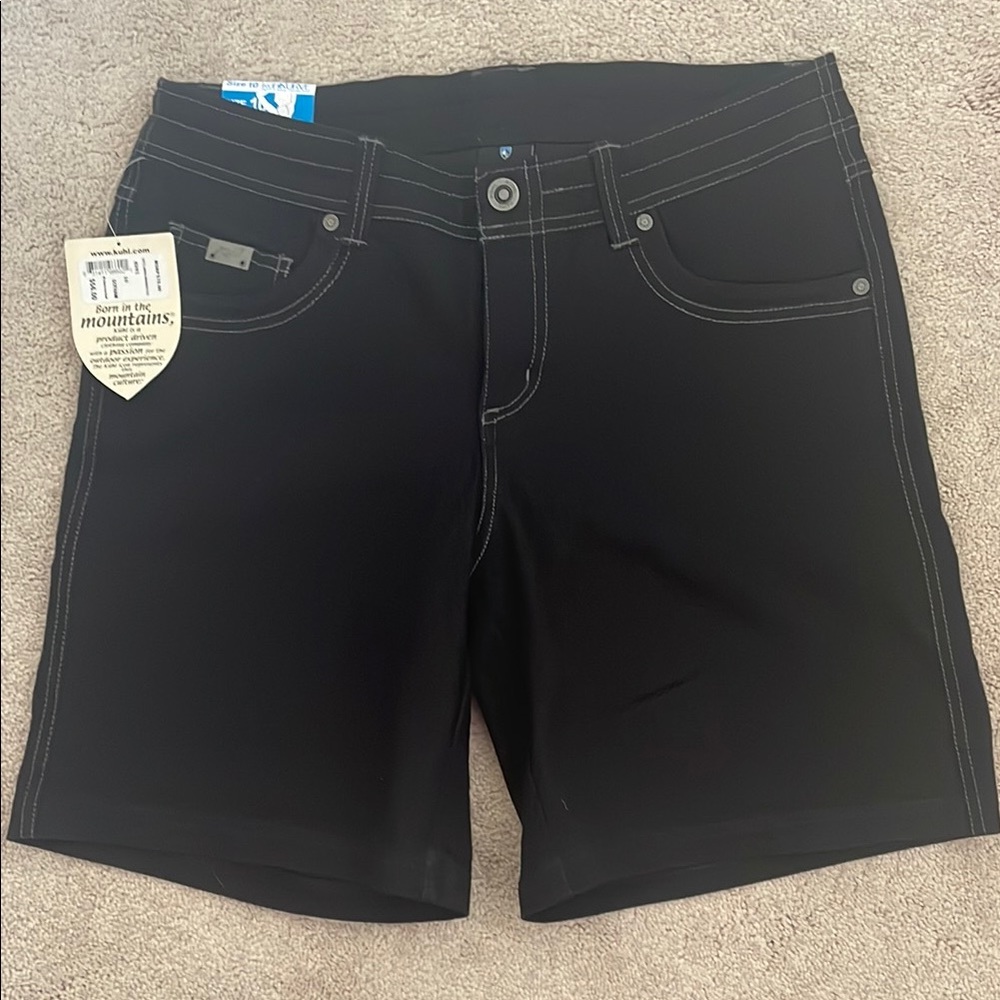 Kuhl Black Women's Gotham Bermudas